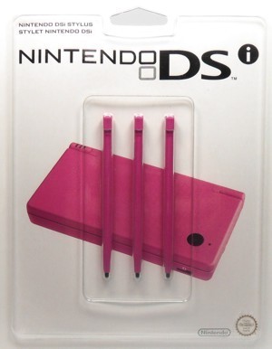 DSi Stylus Stift 3-Pack (pink)