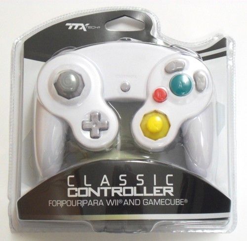 TTX Tech Controller (weiss) für Wii/Gamecube