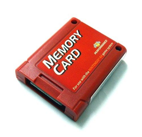 N64 Memory Card (rot)