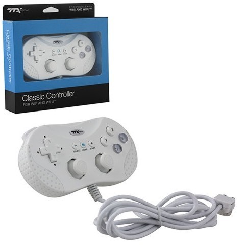 Classic Controller TTX Tech (weiss) zu Wii/Wii U