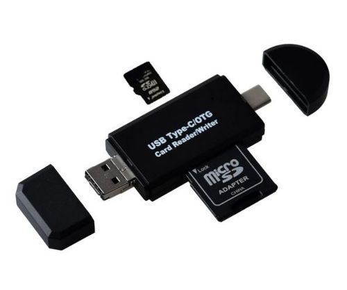 USB Type-C Kartenleser SD/HC, Micro SD